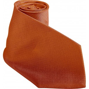 Corbata 100% seda jacquard HOWARDS LONDON naranja